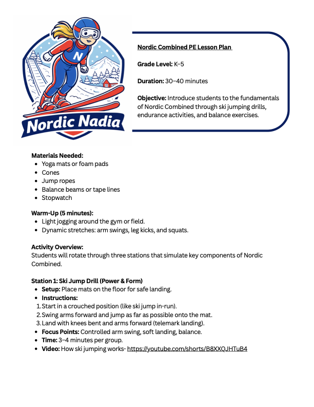 Nordic Nadia PE Program preview